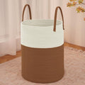 JMvicyroam 60L Cotton Rope Laundry Basket Hamper by JMvicyroam