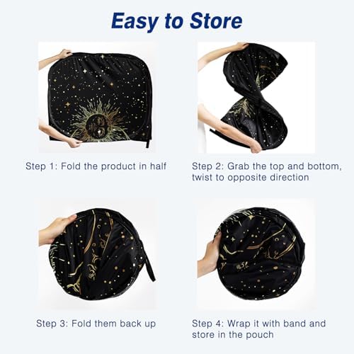 Car Windshield Sun Shade UV Reflector Foldable Front Window SUV - Image 7