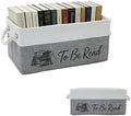 TBR Book Storage Basket Bin by SKYJORMY