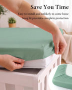 Yoofoss 2-Pack Diaper Changing Pad Cover - Image 5