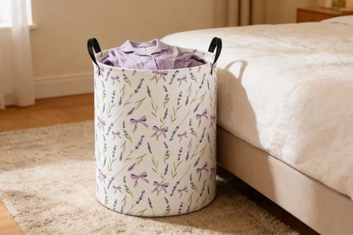 Kids Laundry Basket Flower Hamper - Image 5
