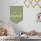 Long Live BoyHood Banner Sage Green Decor Boy Room Decor, Nursery Playroom Wall - Image 2