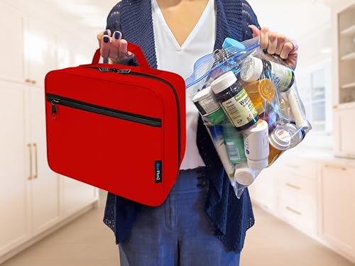 Large Pill Bottle Organizer & Medicine Bag - Image 5
