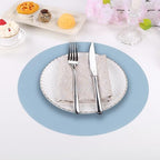 SHACOS 100 PCS Round Paper Placemats 13 inch Disposable Paper Place Mats - Image 3