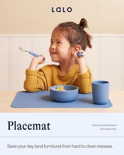 Lalo Silicone Placemat, Non-Slip Placemat, Dishwasher Safe - Image 2