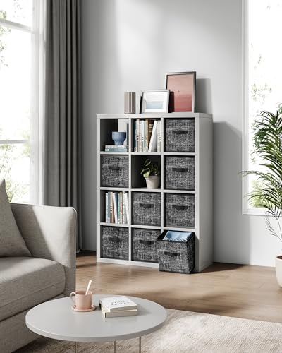 SONGMICS Storage Cubes, 11-Inch Foldable Closet Organizers - Image 5