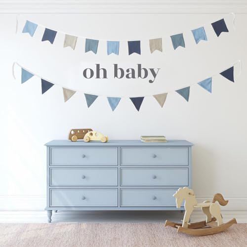 Muslin Cotton Fabric Pennant Banner Flags - Image 4