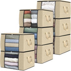 Fab totes 8 Pack Storage Bags for Clothes Blanket Storage Bins by Fabtotes