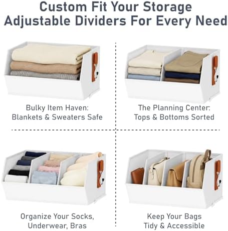 Hanging Closet Organizer Extra Large, Clothes Hanging Shelves - Image 5