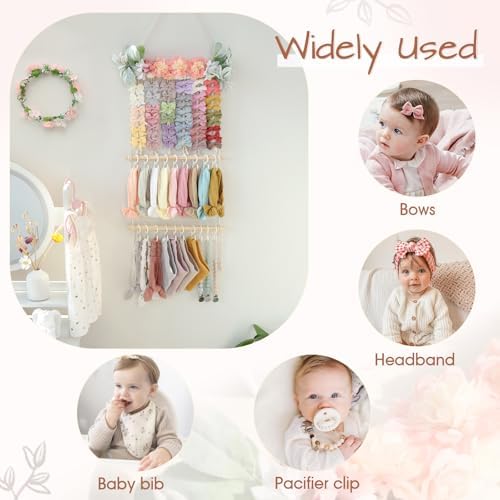 POVETIRE Headband Holder Hair Bows Organizer - Image 5