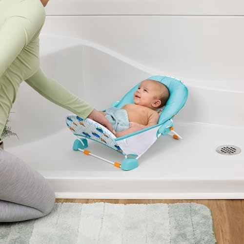 Bright Starts Disney Baby Nemo Foldaway 2-Position Baby Bath Seat, Adjustable - Image 2