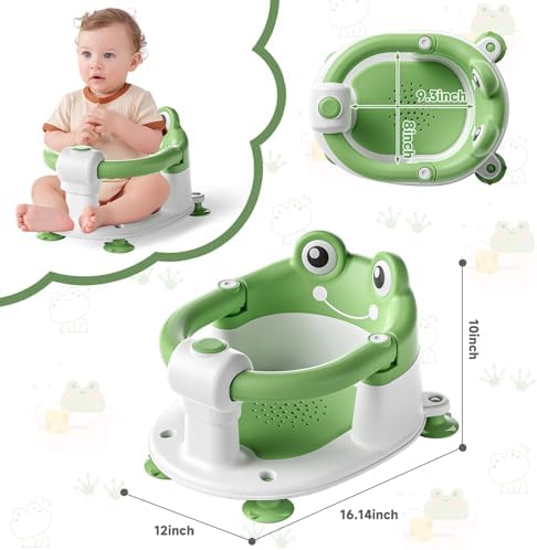 Baby Bath Seat for Babies 6 Months & up Non-Slip Toddler Bath Seats for Sitting - Image 6
