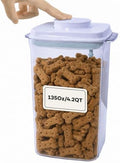 Bop Top Airtight Food Storage Containers | Pop-Top Lid | 16.5 Cups / 135 Oz by iChewie