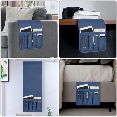Remote Control Holders for Armchairs, Couch Caddy, Featuring Non-Slip Bases - Image 4