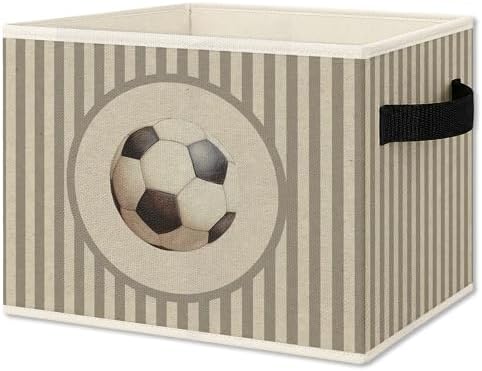 Football Boy Storage Bins Box by Unknown