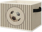 Football Boy Storage Bins Box by Unknown