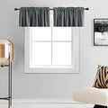 DONREN Medium Grey Valance -Basement Valances by DONREN