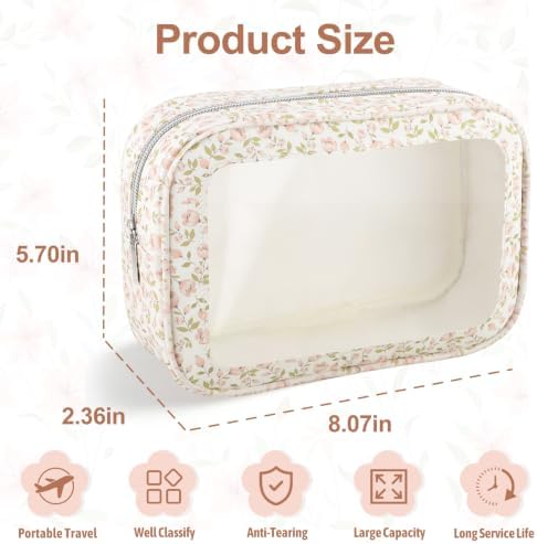 YOPCDJ 3PCS Diaper Bag Organizer Pouch Set, TSA Approved Toiletry Bag, Purse - Image 3