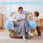 Stuffed Animal Storage Chair, Dual Use Plush Storage Seat - Image 3