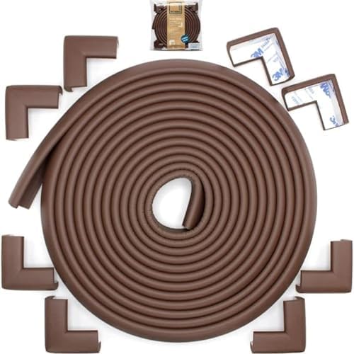 Roving Cove Baby Proof Corner Edge Protector, Small 18ft Edge 8 Corners by RovingCove