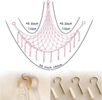 Stuffed Animal Storage Corner Hammock or Net, Toy Storage Hammock - Image 4