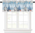 Vandarllin Christmas Gnome Valance Curtains by VandarllinHomeKitchenDecor