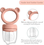 BIGSPINACH Baby Fruit Feeder & Teether Set - Image 6