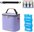 Breastmilk Cooler Bag with Ice Pack Fits 6 Baby Bottles Up to 9 Ounce, Baby by BABEYER
