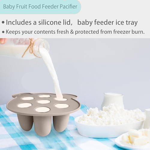 BIGSPINACH Frozen Breastmilk Teether & Forage Feeder Set Frozen Breastmilk - Image 4