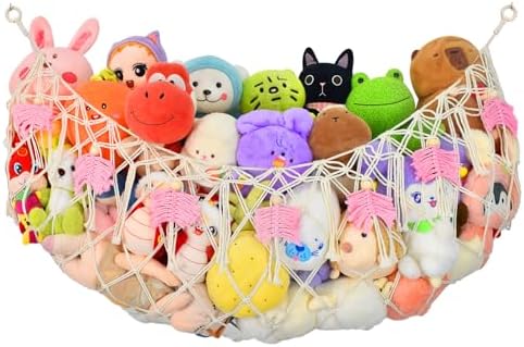 Stuffed Animal Storage Hammock, Large Stuffed Animal Net Or Hammock Wall by Heuihm