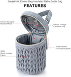 Accmor Breastmilk Cooler Bag, Insulated Baby Bottle Cooler Tote Bags - Image 5