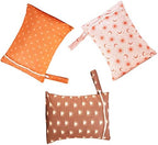Happy Flute 3 Set Wet Bag Storage Bag Waterproof Washable - Image 2