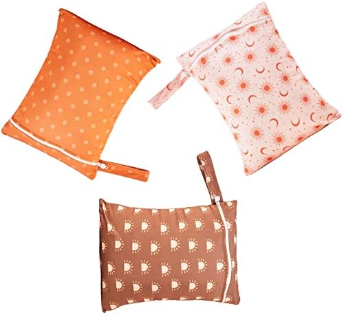 Happy Flute 3 Set Wet Bag Storage Bag Waterproof Washable - Image 2