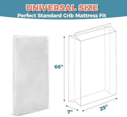 Storage Standard Crib Mattress Storage Bag - Image 3