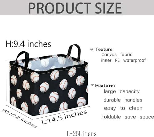 Gift Toy Storage Basket for Girls and Boys, Storage Organizer for Nursery - Image 2
