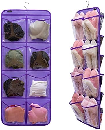 Dual-Sided Hanging Closet Organizer by ANZORG