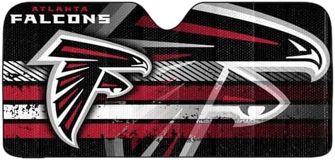 Fanmats NFL Windshield Sun Auto Shade, Sun Shield Sun Visor Accordion tri-fold by FANMATS