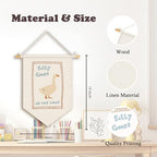 Kids Room Decor, Goose Nursery Wall Pennants Banners - Image 7