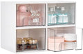 Vtopmart 4 Pack Small Stackable Storage Drawers by Vtopmart
