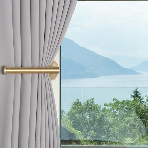 Groleca 4 Pack No Drill Curtain Holdbacks Adhesive Curtain Tiebacks - Image 6