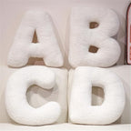Letter Plush Pillow, Letter Hugging Throw Pillows, Decorative Initial Letter - Image 2