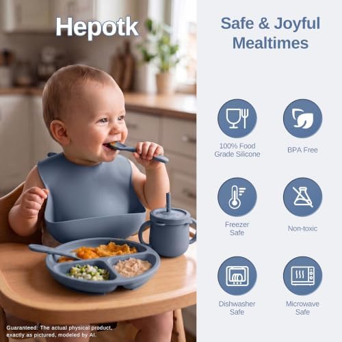 13Pcs Silicone Baby Feeding Set - Image 2