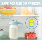 32oz Glass Pitcher with Lid & V-shaped Pour Spout - Image 2