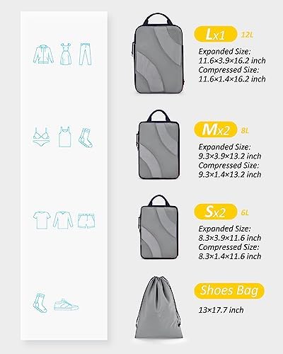 BAGSMART Compression Packing Cubes - Image 2