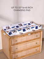 TILLYOU Changing Pad Cover Set in Soft Jersey Material - Image 2