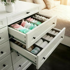 Bructhun Sock Drawer Organizer 3 Pack - Image 3