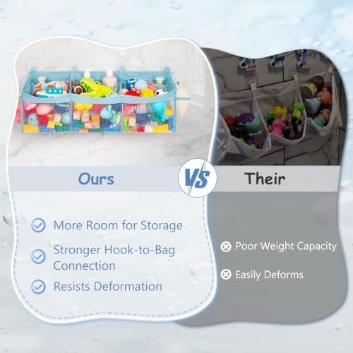 Criusia Extra Large Bath Toy Organizer - Image 6