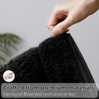 GRANNY SAYS Black Bathroom Rugs Set 2 Piece, Soft Microfiber Bath Mats - Image 6