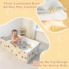 Baby Bathtub, 5-Layer Anti-Tear Foldable Toddler Bath Tub - Image 4