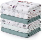 GLLQUEN BABY Receiving Blankets Muslin Swaddle Blanket by GLLQUENBABY